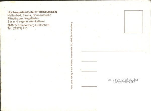 Grafschaft Sauerland Hochsauerlandhotel Stockhausen Restaura – Bild 2