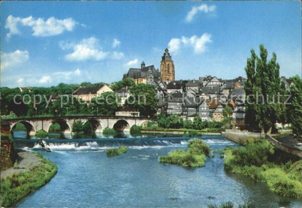 Wetzlar Alte Lahnbrücke und Dom