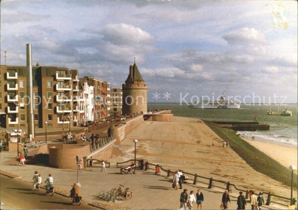 Vlissingen Boulevard de Ruyter met Gevangentoren
