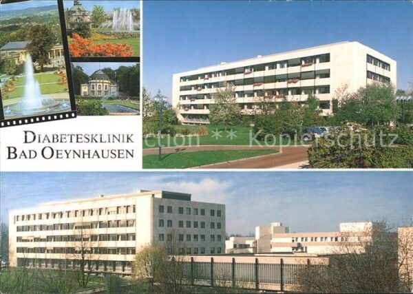 Bad Oeynhausen Diabetesklinik Kurpark Fontäne