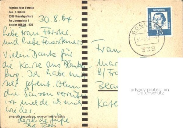 Braunlage Landhaus Pension Foresta – Bild 2