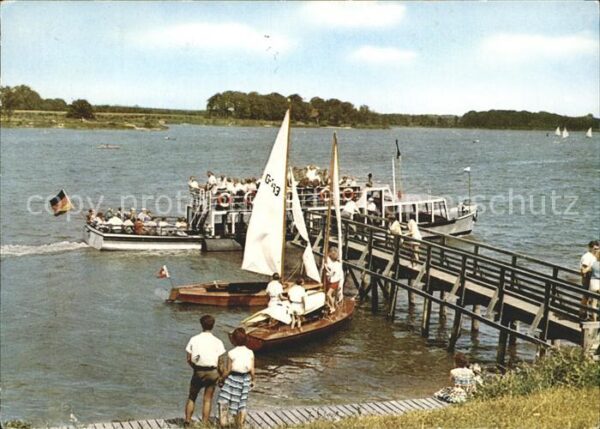 Haltern See Hotel Seehof Bootsanlegestelle Fahrgast