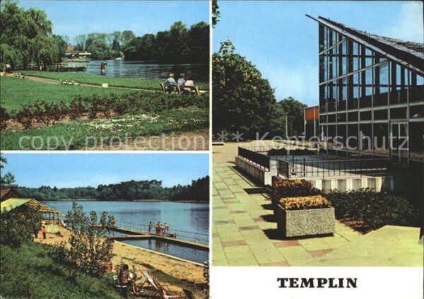 Templin Am Ratsteich Badestrand am Lübbesee FDG