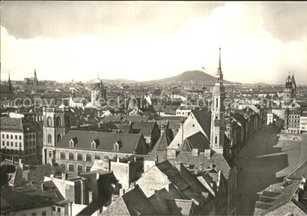 Goerlitz Sachsen mit Landeskrone