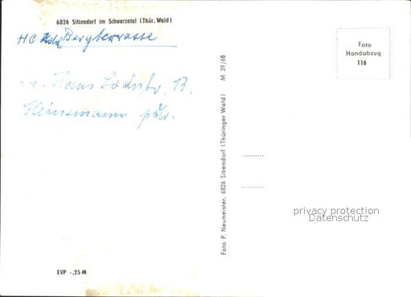 Sitzendorf Thueringen Totalansicht – Bild 2