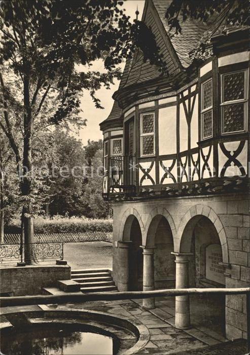 Muehlhausen Thueringen Brunnenhaus