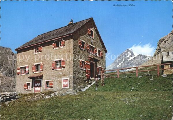 Heiligenblut Kaernten Salmhütte Berghaus ÖAV Leitertal Grossg