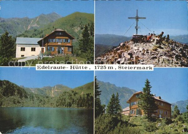 Hohentauern Edelrautehütte Gipfelkreuz Rottenmanner