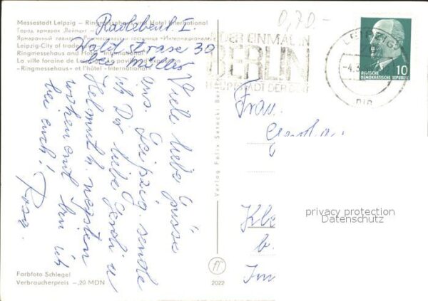 Leipzig Ringmessehaus und Hotel International M – Bild 2