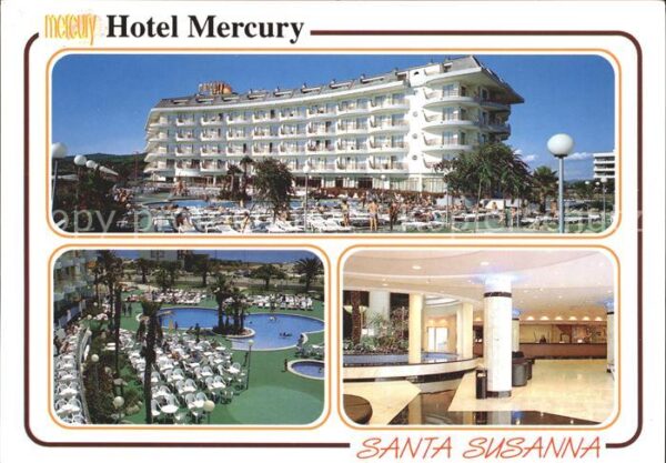 Santa Susanna Hotel Mercury Swimming Pool