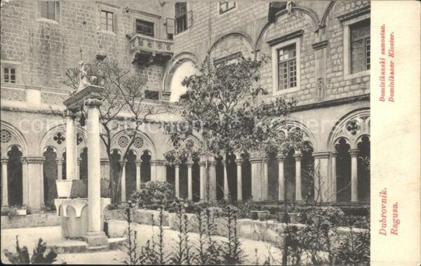 Dubrovnik Ragusa Dominikanski samostan