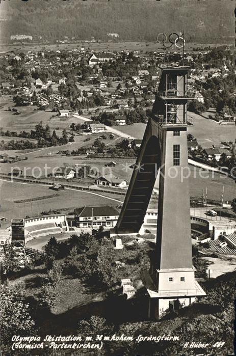 Garmisch-Partenkirchen Olympia Skistadion mit Sprungschanze