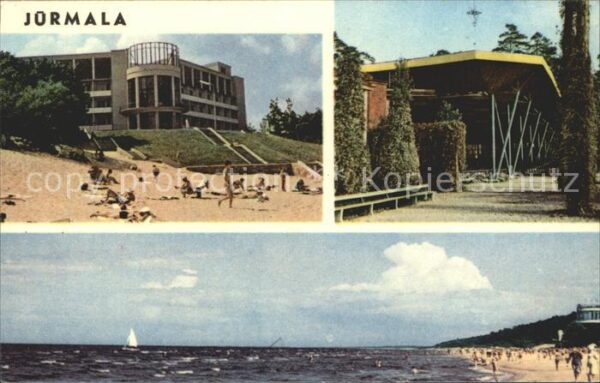 Juermala Beach in Majori Konzerthalle in Dzintar