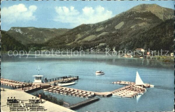 Mariazell Steiermark Erlaufsee Bootshafen