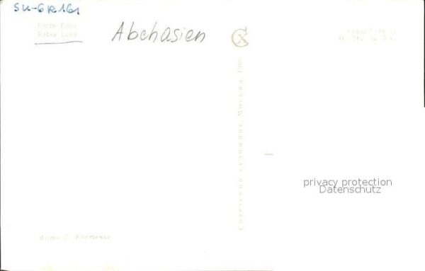 Abchasien Ritsa Lake – Bild 2