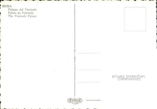 Roma Rom Palazzo del Viminale – Bild 2