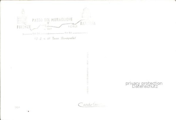 Firenze Florenz Passo del Muraglione – Bild 2