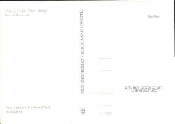 Herzfelde Strausberg Rat der Gemeinde – Bild 2