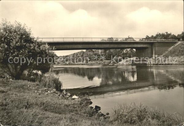 Wusterwitz Brandenburg Partie am Kanal Brücke