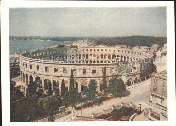 Pola Pula Croatia Amphitheater