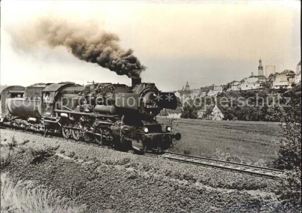 Querfurt Dampflokomotive Baureihe 52_80 bei der