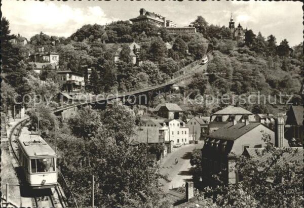 Loschwitz Blick zum Luisenhof Bahn