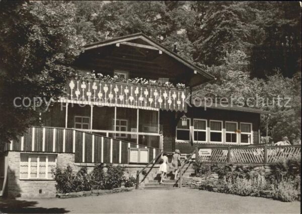 Wernigerode Harz HO Gaststätte Christianental
