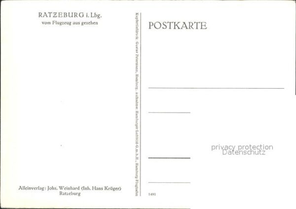 Ratzeburg Fliegeraufnahme – Bild 2