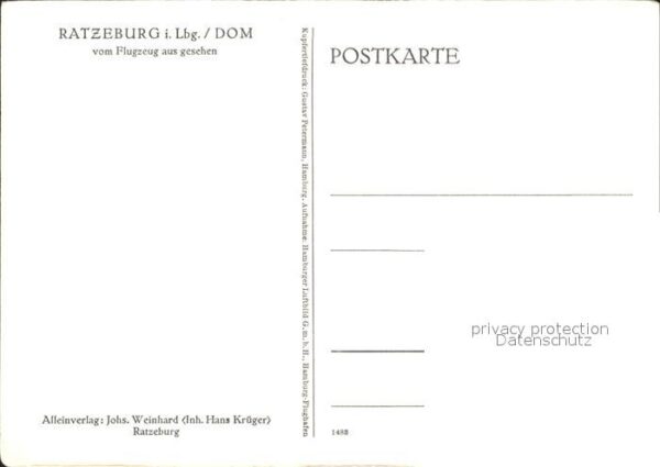 Ratzeburg Dom Fliegeraufnahme – Bild 2