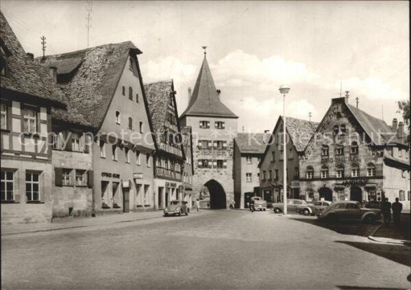 Lauf Pegnitz Marktplatz am oberen Tor