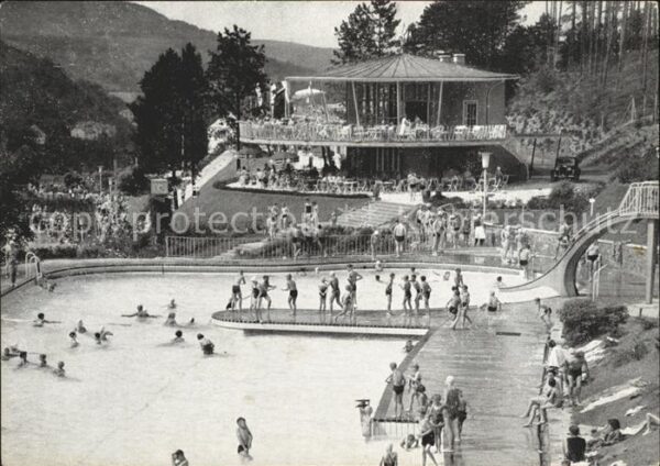 Bad Kissingen Terrassenschwimmbad und Cafe