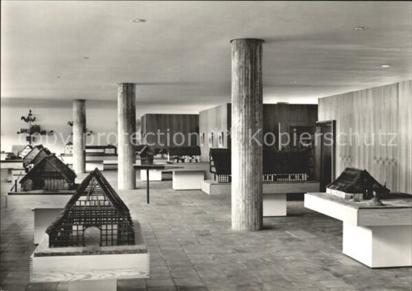 Hannover Hist Museum am Hohen Ufer Saal mit Baue
