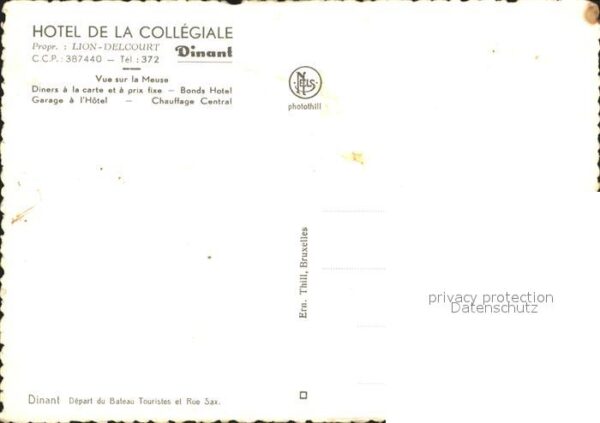 Dinant Wallonie Hotel de la Collegiale – Bild 2