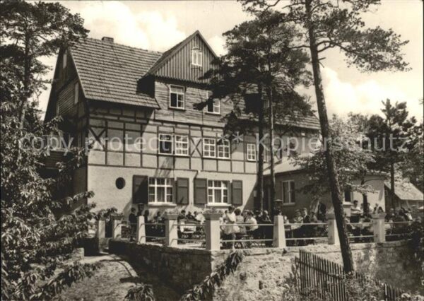 Thueringen Region Berggaststätte Stiefelburg Weimarer Lan