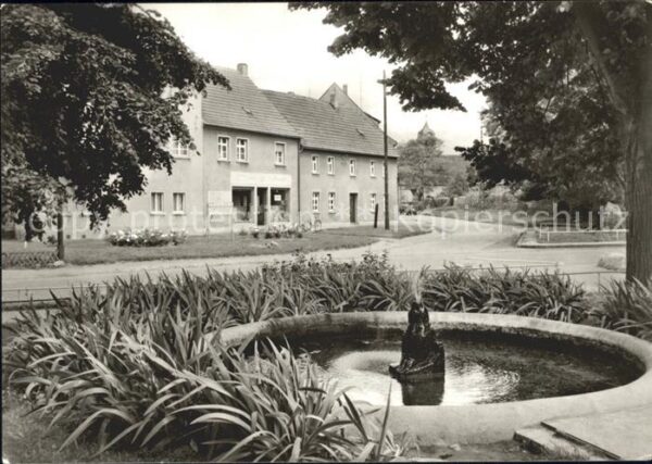 Klostermansfeld Springbrunnen an der Clara Zetkin Stras