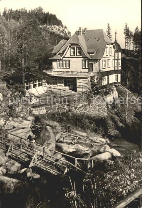 Wernigerode Harz Gaststätte Steinerne Renne