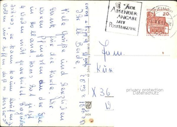 Bottrop Rathaus Verwaltung der Rheinstahl AG Ha – Bild 2