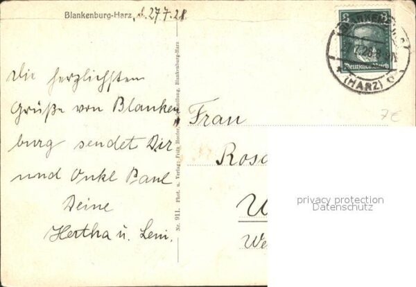 Blankenburg Harz Tränkestrasse – Bild 2