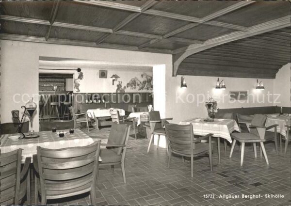 Sonthofen Oberallgaeu Allgäuer Berghof Skihölle