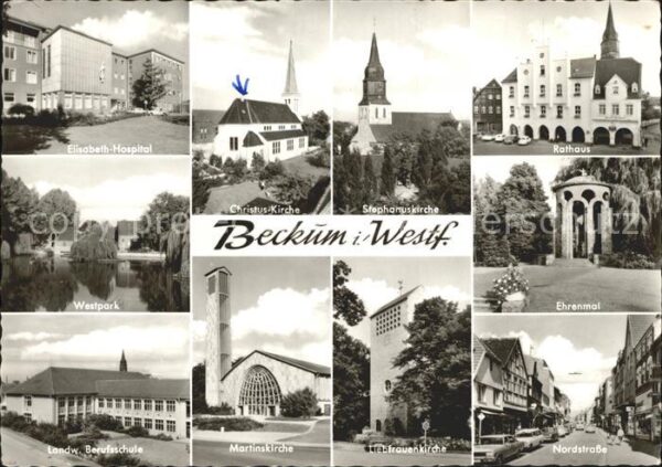 Beckum Westfalen Elisabeth Hospital Christus Kirche Step