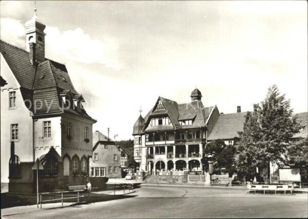 Georgenthal Hotel Deutscher Hof und Clara Zetkin He