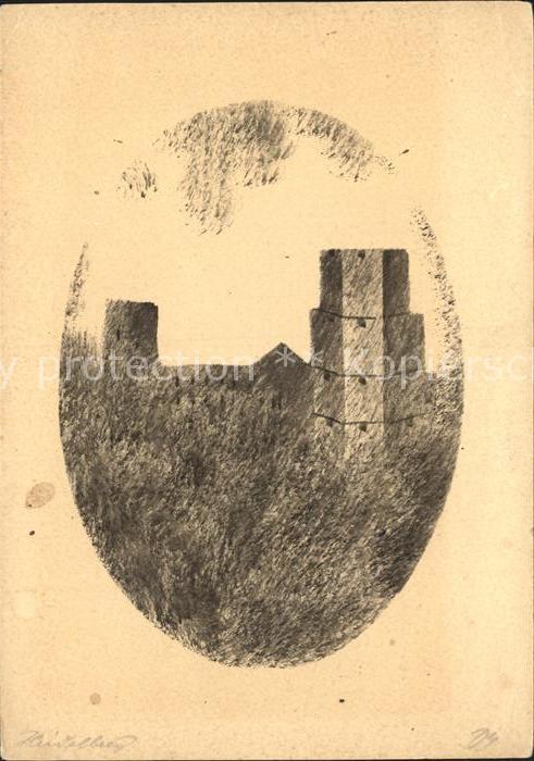Heidelberg Neckar Künstlerkarte