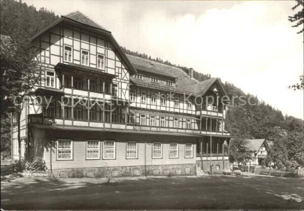 Ilsenburg Harz Kurheim Martin Andersen Nexö
