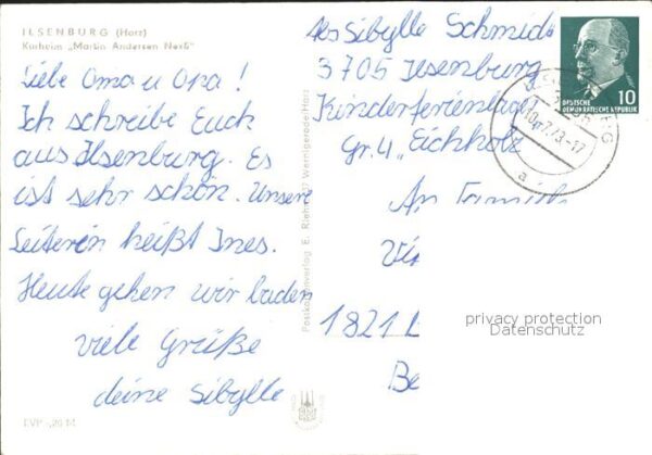 Ilsenburg Harz Kurheim Martin Andersen Nexö – Bild 2