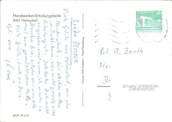 Helmsdorf Sachsen Handwerker Erholungsheim – Bild 2