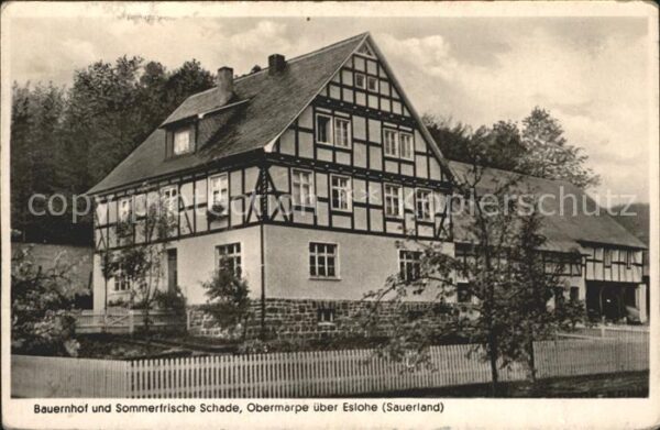 Obermarpe Eslohe Bauernhof Schade