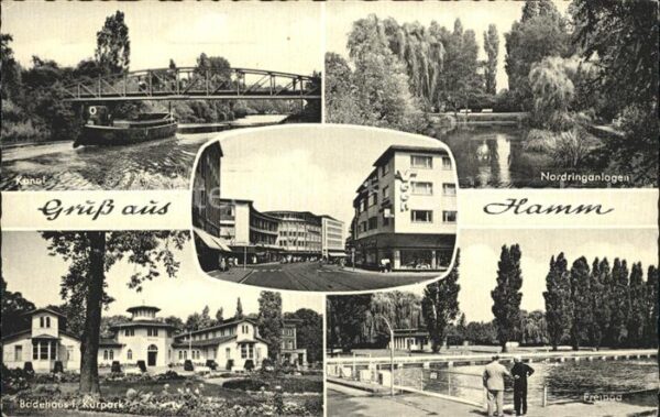 Hamm Rhein Kanal Badehaus Freibad