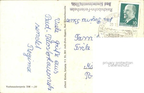 Bad Klosterlausnitz Reichsbahn Ferienheim – Bild 2