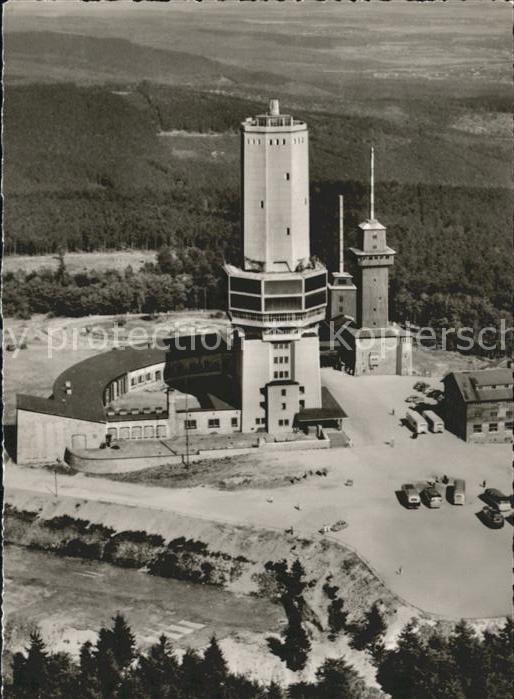 Feldberg Taunus Fliegeraufnahme mit Fernsehturm