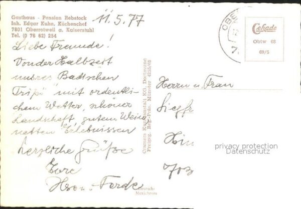 Oberrotweil Fliegeraufnahme – Bild 2